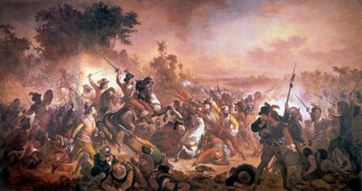 The Battle of Guararapes by Victor Meirelles
